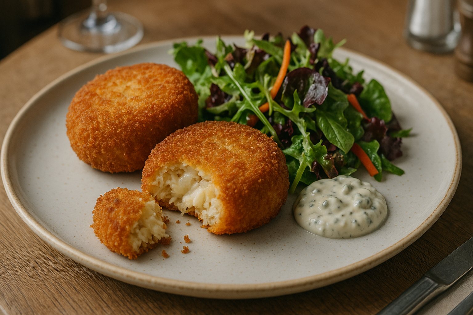 Smoked Haddock & Mozzarella Fishcakes