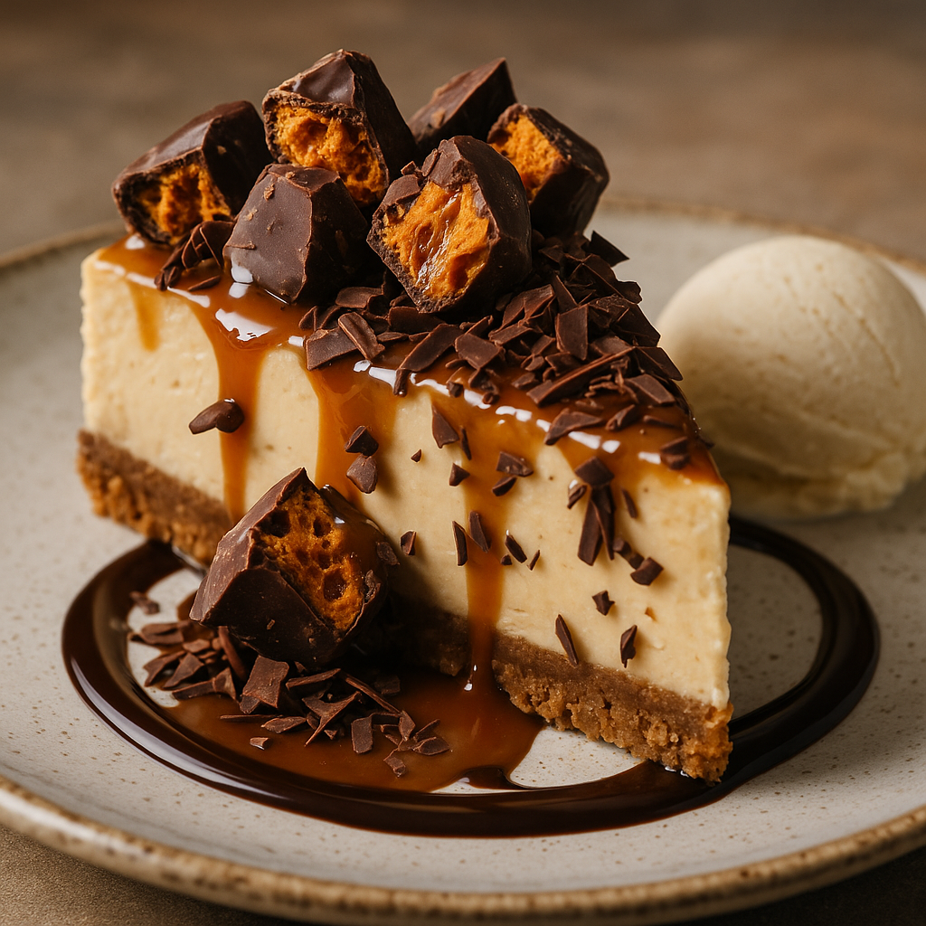 Honeycomb Cheesecake