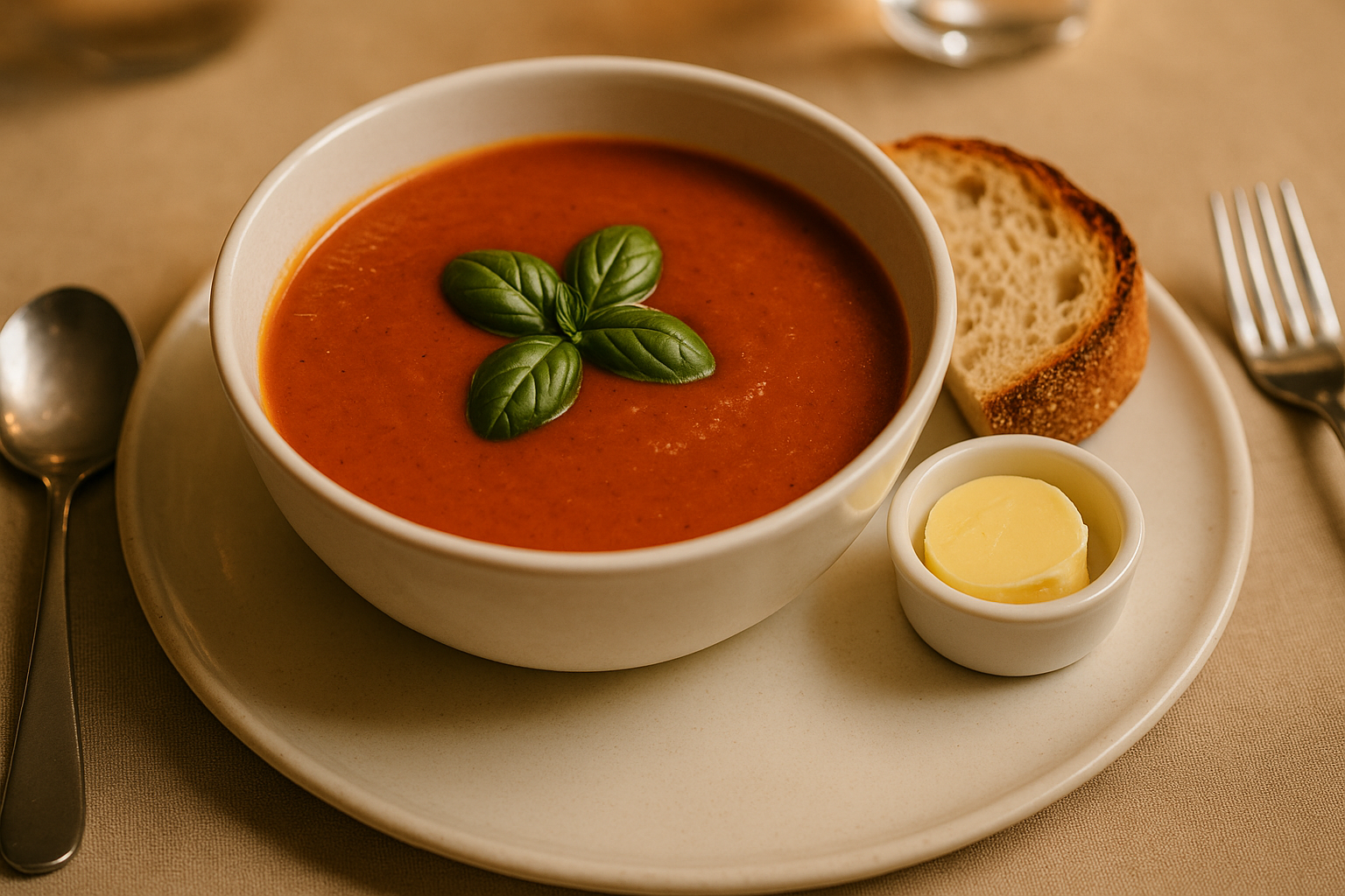 Tomato & Basil Soup