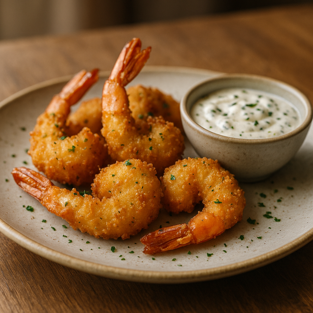 Crispy Coated Prawns