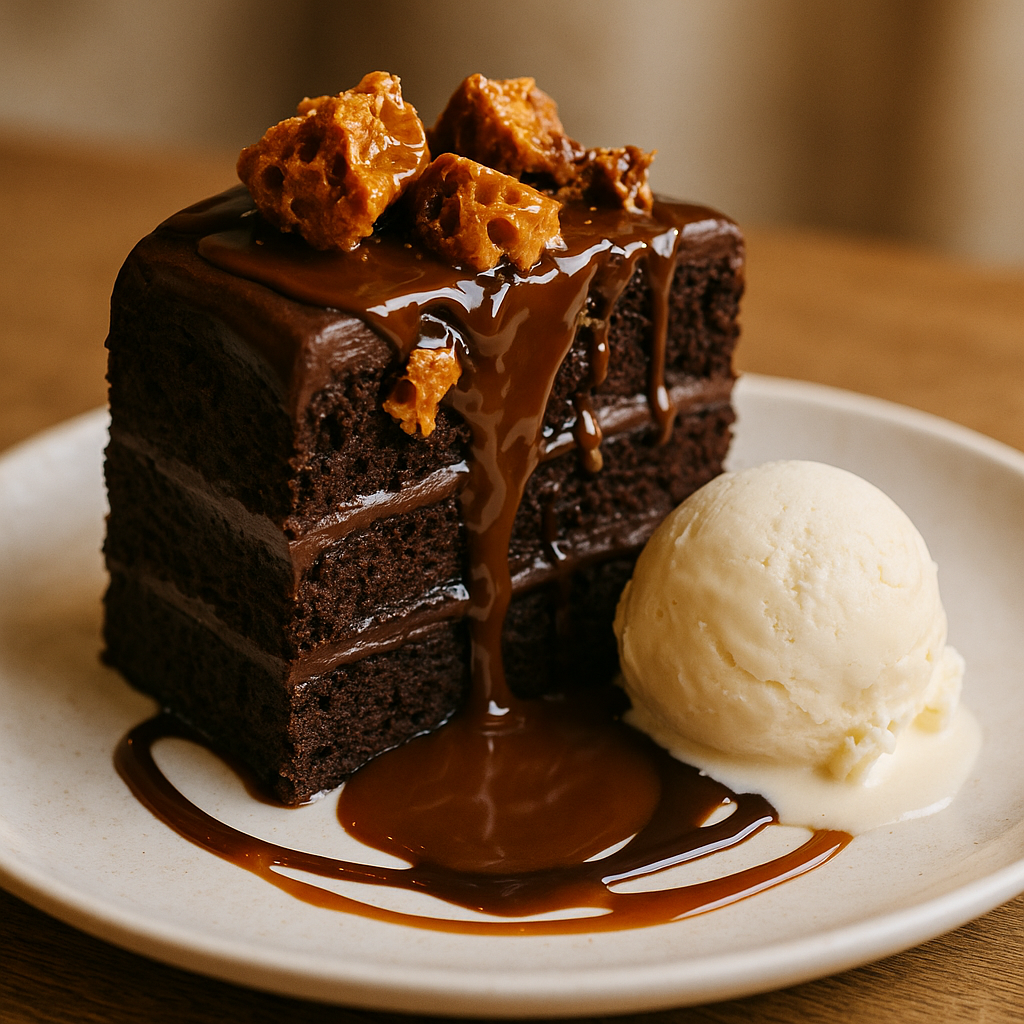 Billionaire’s Chocolate Fudge Cake