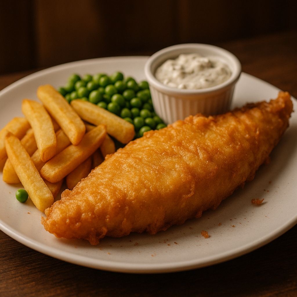 Hand-Battered Fish & Chips