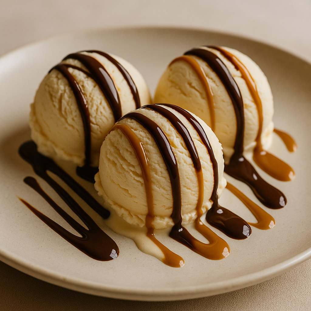 Vanilla Flavour Ice Cream