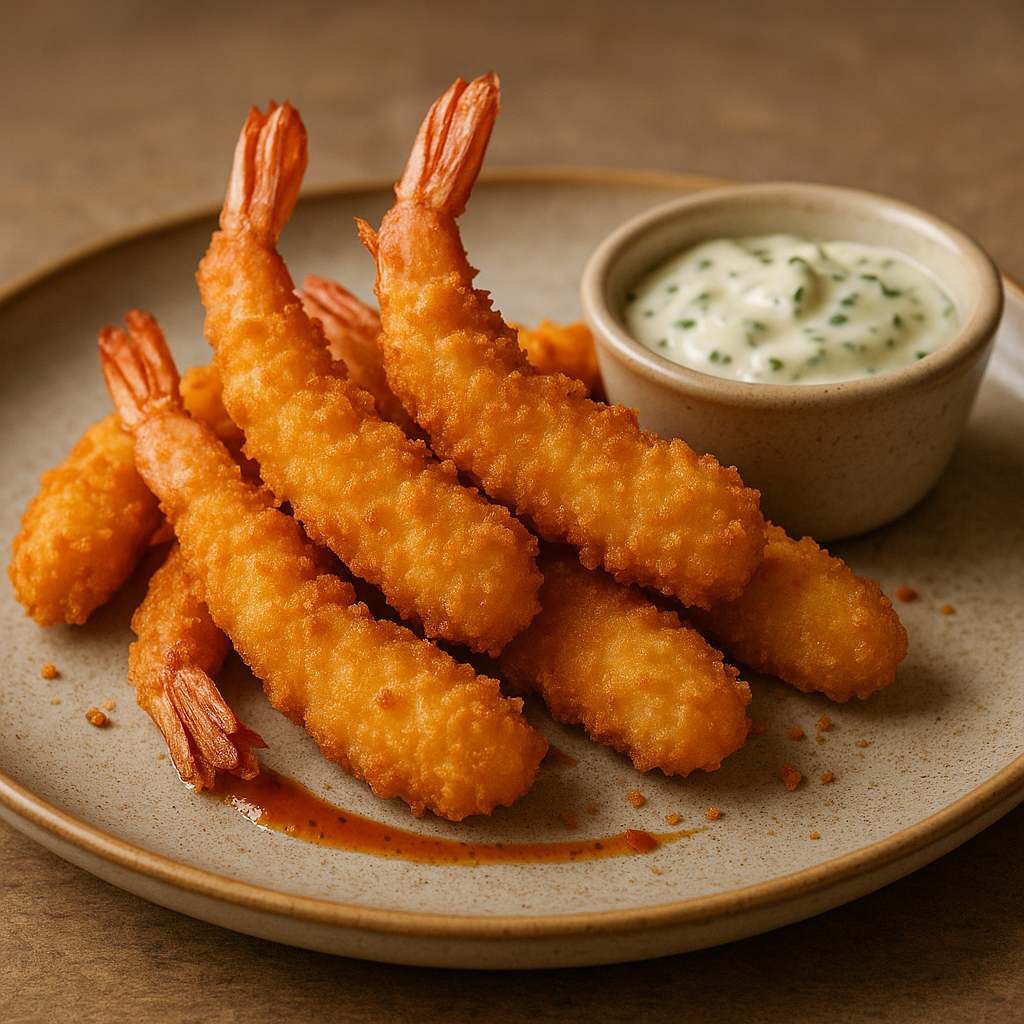 Crispy Coated Prawns