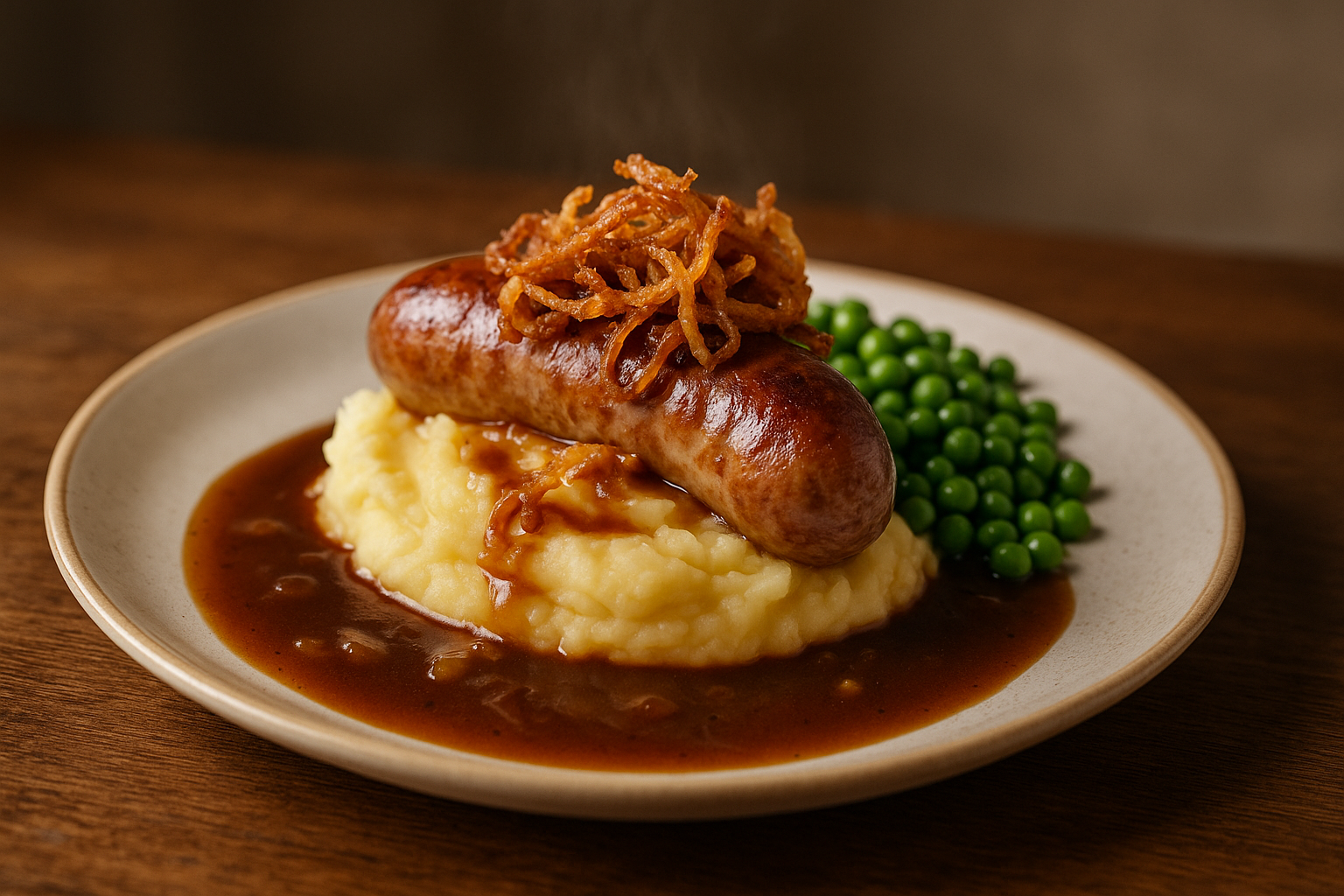 Cumberland Sausage & Mash
