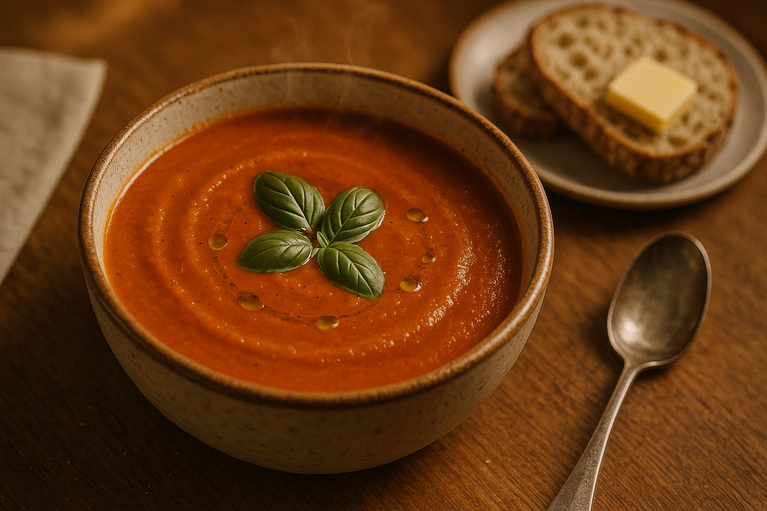Tomato & Basil Soup